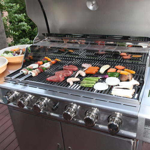 完全防水 大型BBQガスグリルカバー（日本製） 耐候性 防炎 屋外長期